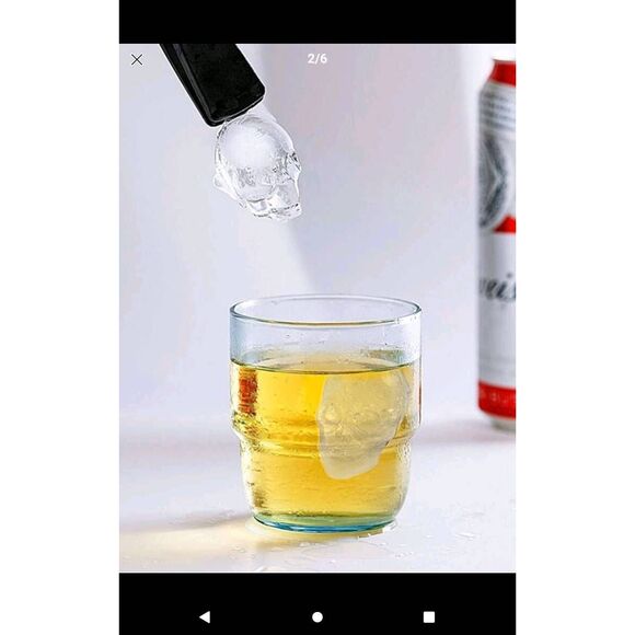 Skull ice mold - Picture 2 of 4